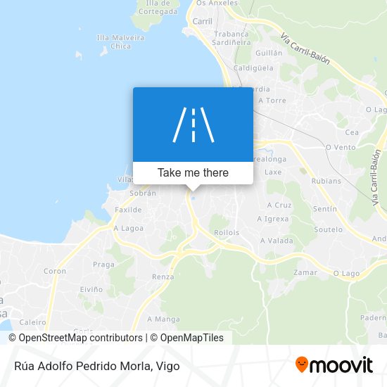 Rúa Adolfo Pedrido Morla map