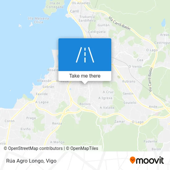 Rúa Agro Longo map