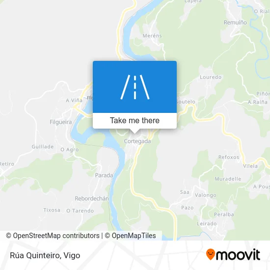 Rúa Quinteiro map