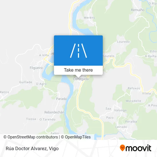 Rúa Doctor Alvarez map