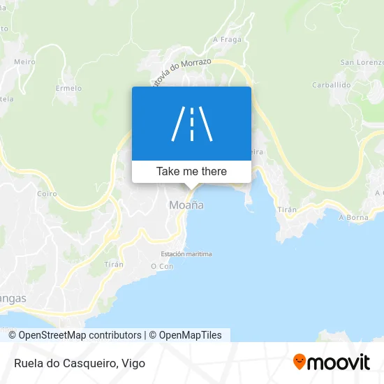 Ruela do Casqueiro map