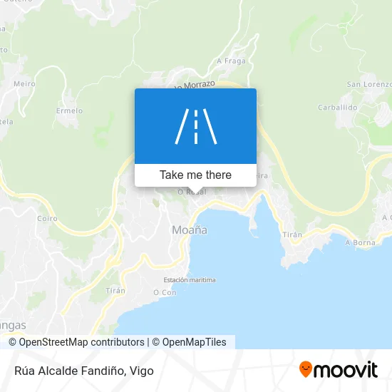 Rúa Alcalde Fandiño map