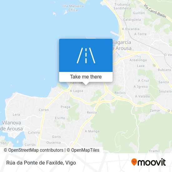 Rúa da Ponte de Faxilde map