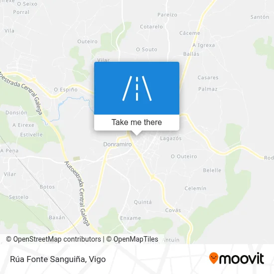 Rúa Fonte Sanguiña map