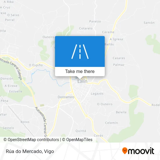 Rúa do Mercado map