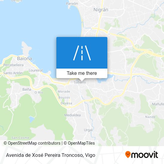 Avenida de Xosé Pereira Troncoso map