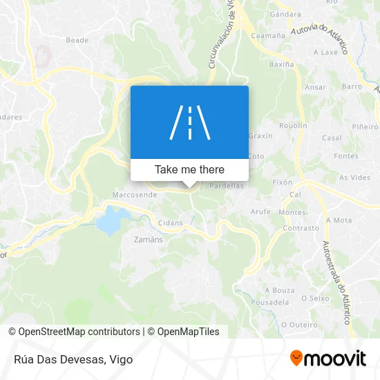 Rúa Das Devesas map