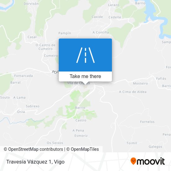 Travesía Vázquez 1 map