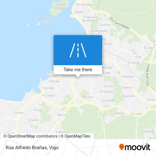 Rúa Alfredo Brañas map