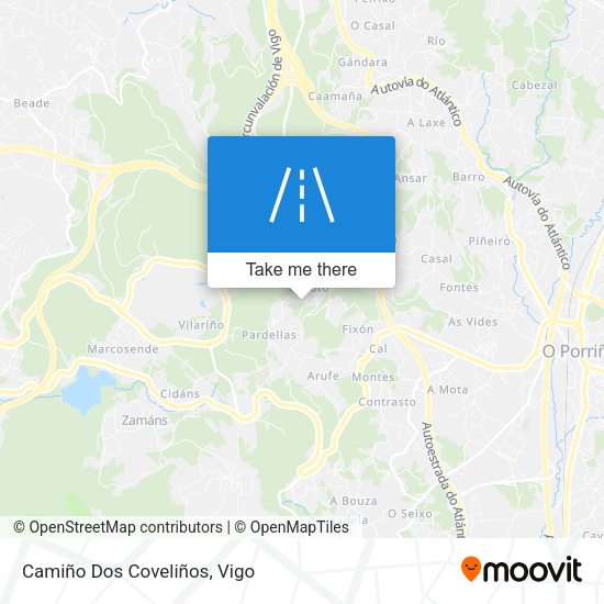 Camiño Dos Coveliños map