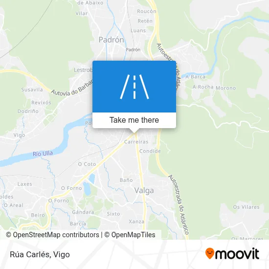 Rúa Carlés map