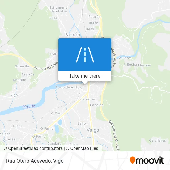 Rúa Otero Acevedo map