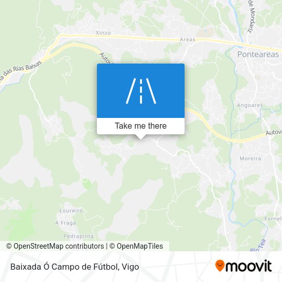 Baixada Ó Campo de Fútbol map