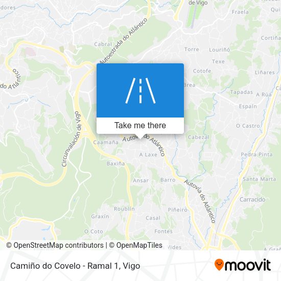 Camiño do Covelo - Ramal 1 map