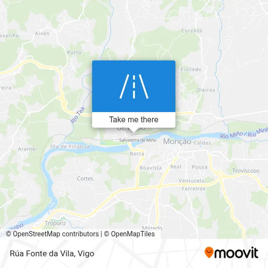 Rúa Fonte da Vila map