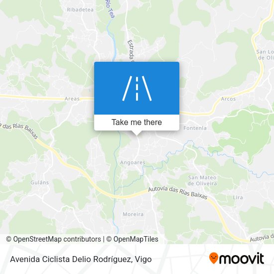 Avenida Ciclista Delio Rodríguez map