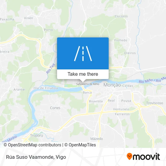 Rúa Suso Vaamonde map