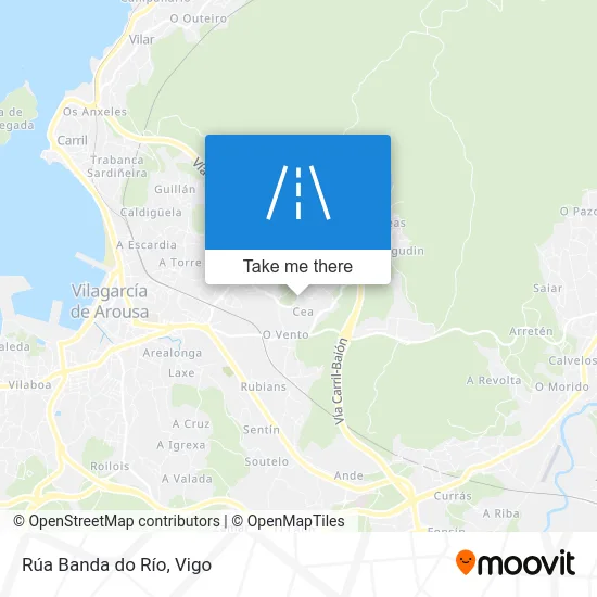 Rúa Banda do Río map