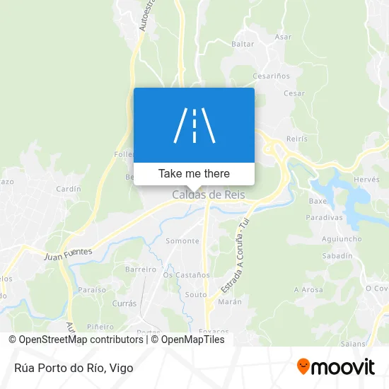 Rúa Porto do Río map