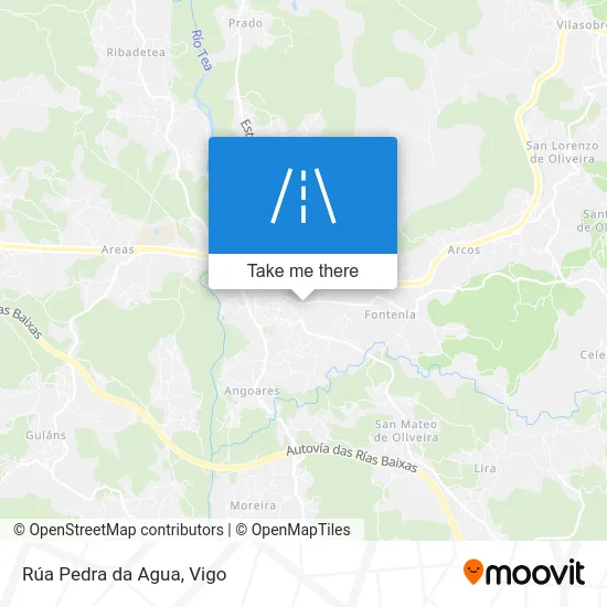 Rúa Pedra da Agua map