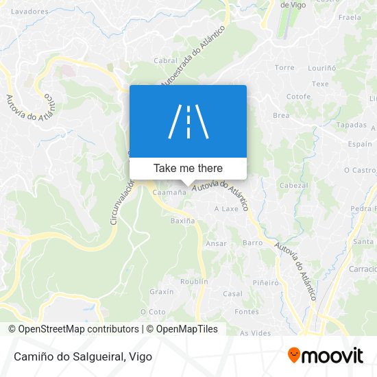 Camiño do Salgueiral map