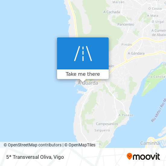 mapa 5ª Transversal Oliva