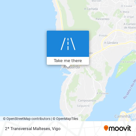 2ª Transversal Malteses map