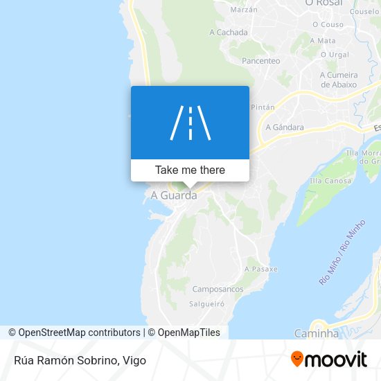 Rúa Ramón Sobrino map