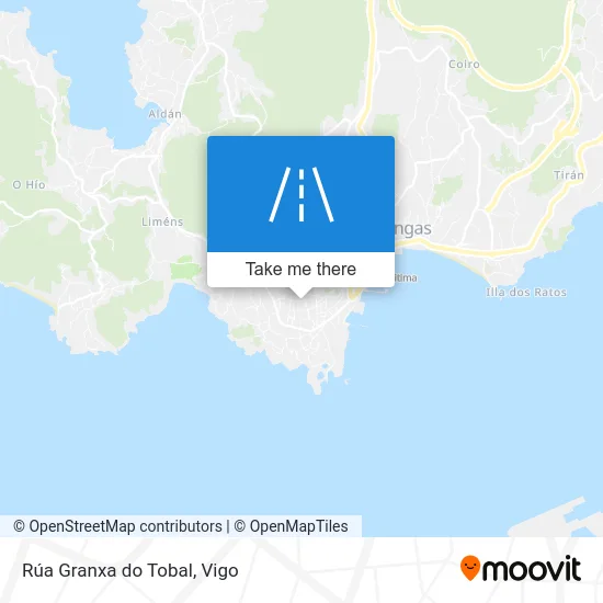 Rúa Granxa do Tobal map