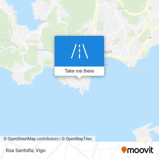Rúa Santoña map