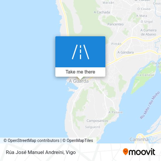 Rúa José Manuel Andreíni map