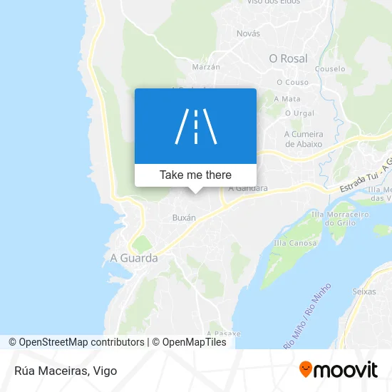 Rúa Maceiras map