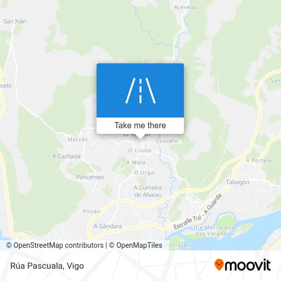 Rúa Pascuala map