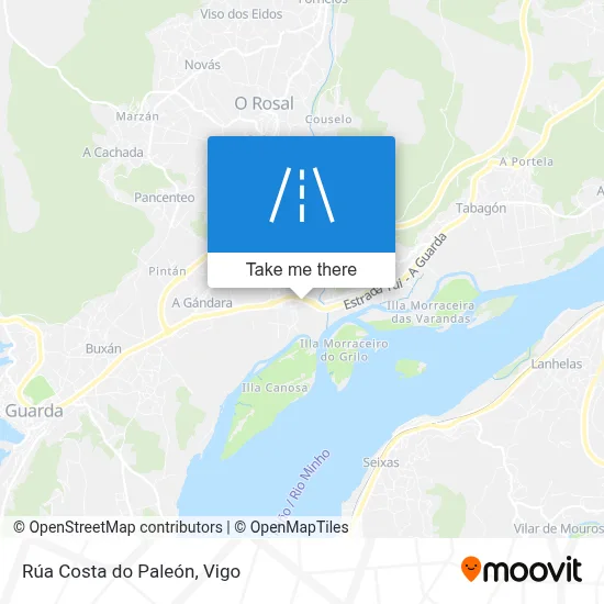 Rúa Costa do Paleón map
