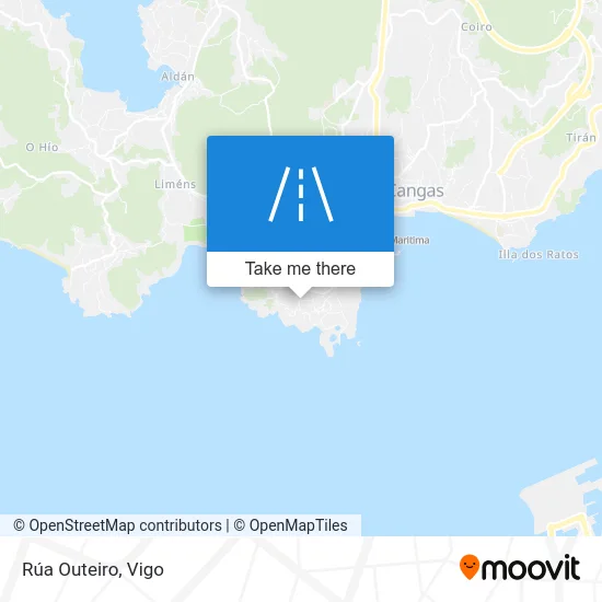 Rúa Outeiro map