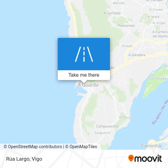 Rúa Largo map
