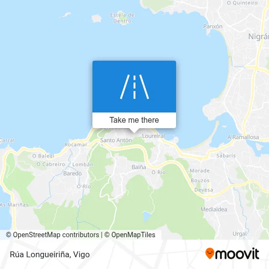 Rúa Longueiriña map