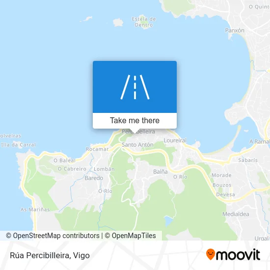 Rúa Percibilleira map