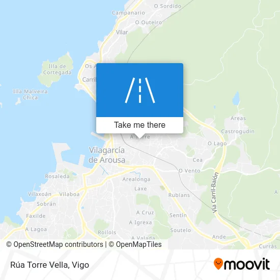 Rúa Torre Vella map