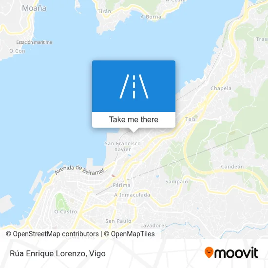 Rúa Enrique Lorenzo map