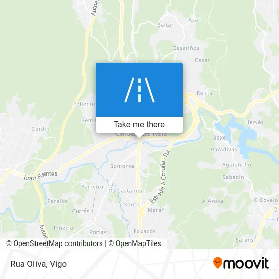 Rua Oliva map