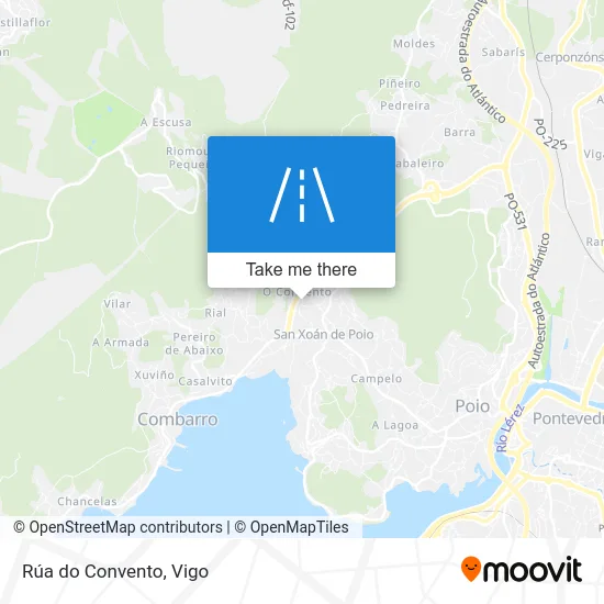 Rúa do Convento map