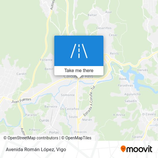 Avenida Román López map