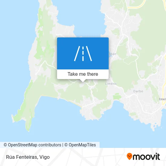 Rúa Fenteiras map