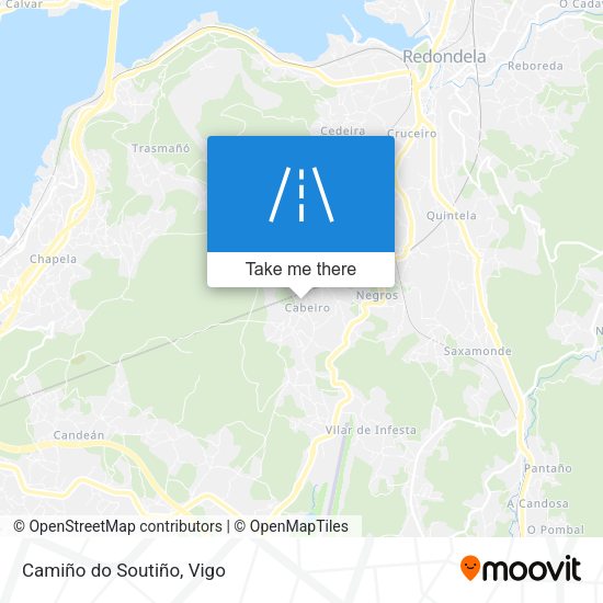 Camiño do Soutiño map