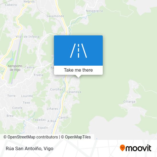 Rúa San Antoíño map