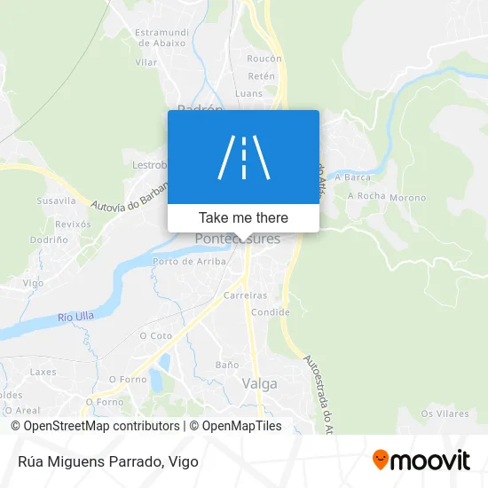 Rúa Miguens Parrado map