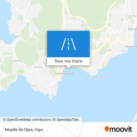 mapa Muelle de Ojea