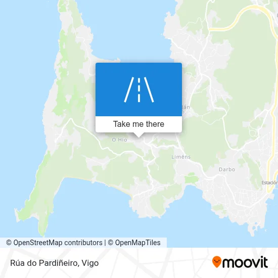 Rúa do Pardiñeiro map