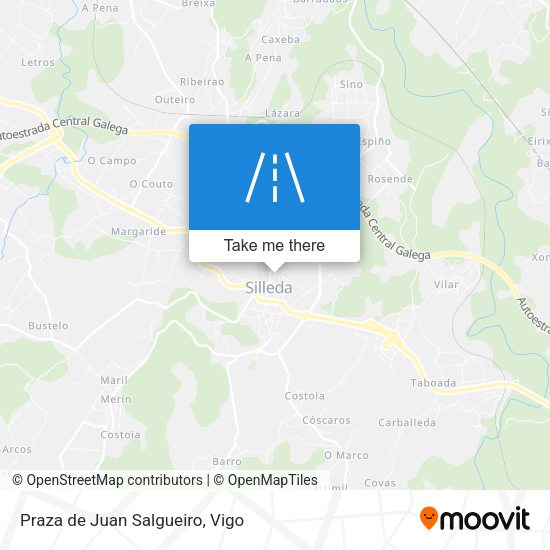 Praza de Juan Salgueiro map